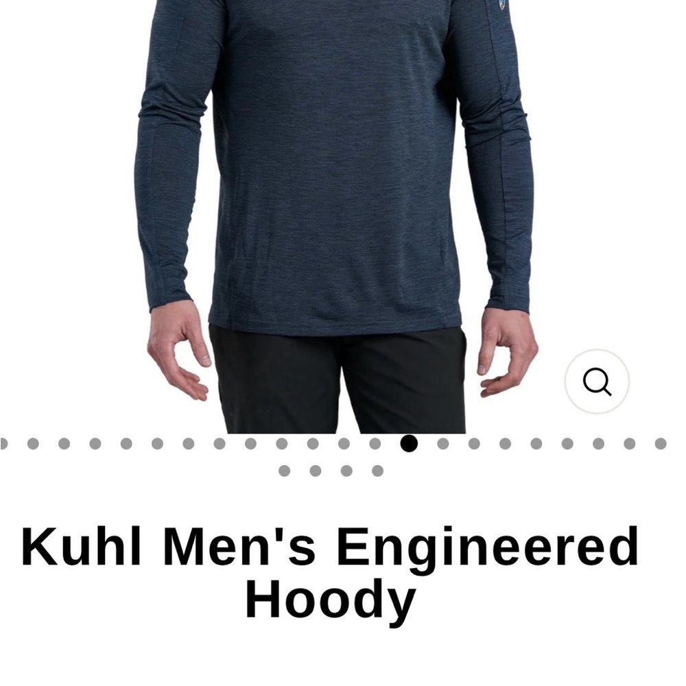 Kuhl Men's Dark Blue Engineered Hoodie